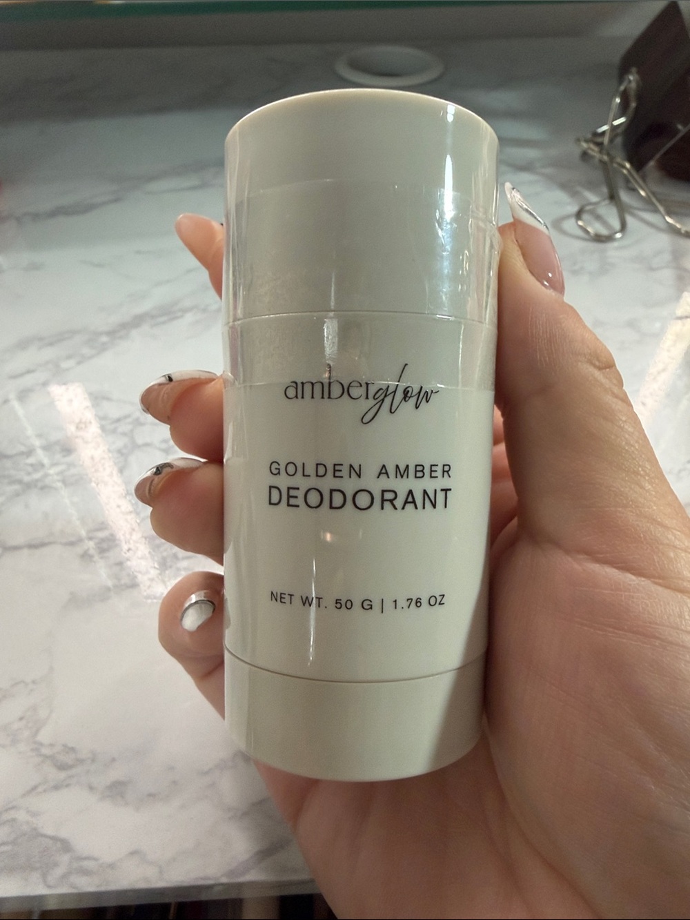 Amberglow- Golden Amber Deodorant